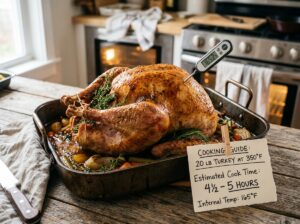 How Long to Cook a 20 Pound Turkey at 350