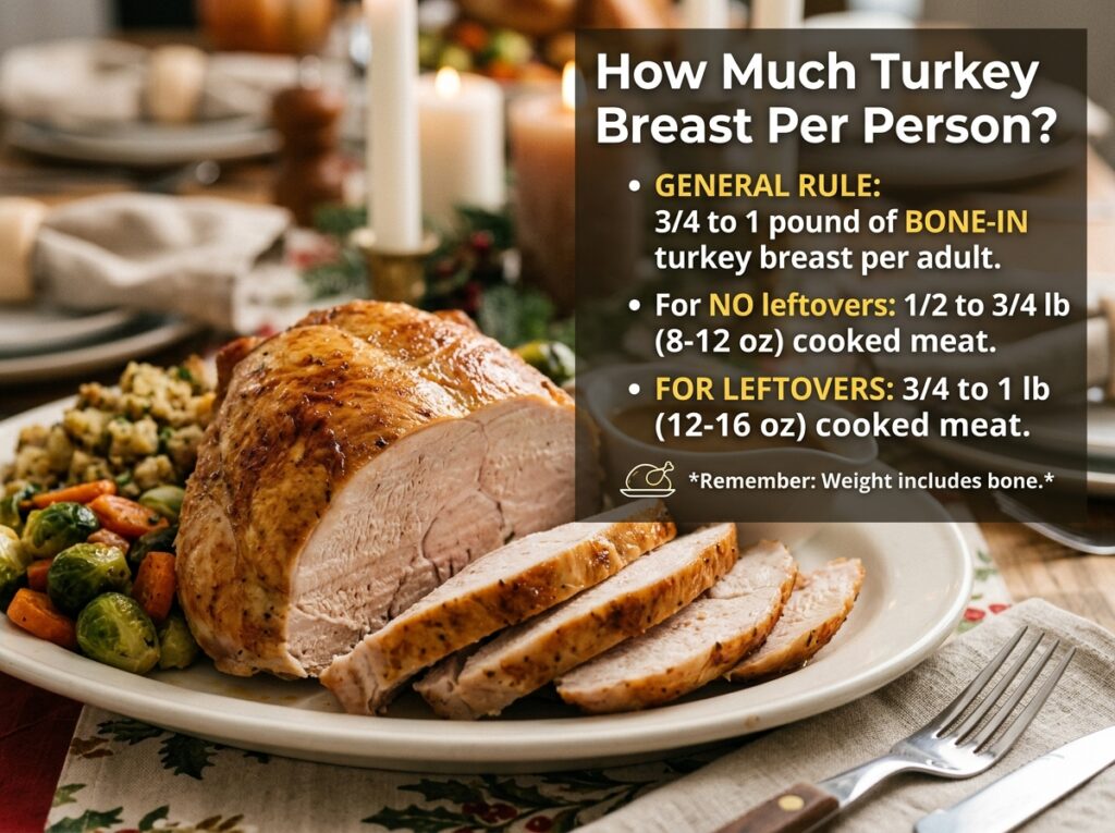 How Much Turkey Breast Per Person