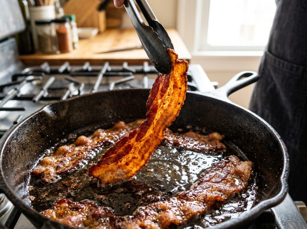 How to Tell When Bacon Is Done