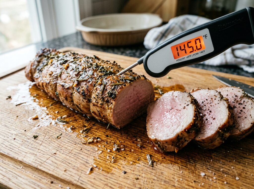 Internal Temperature for Pork Tenderloin