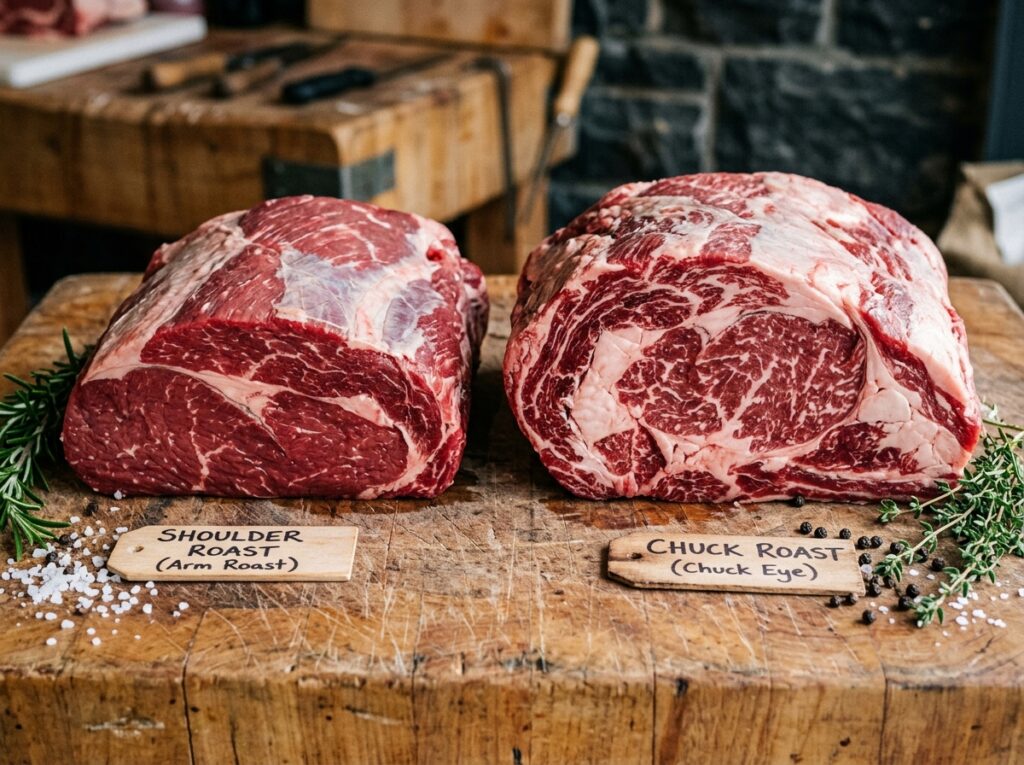 Shoulder Roast vs Chuck Roast